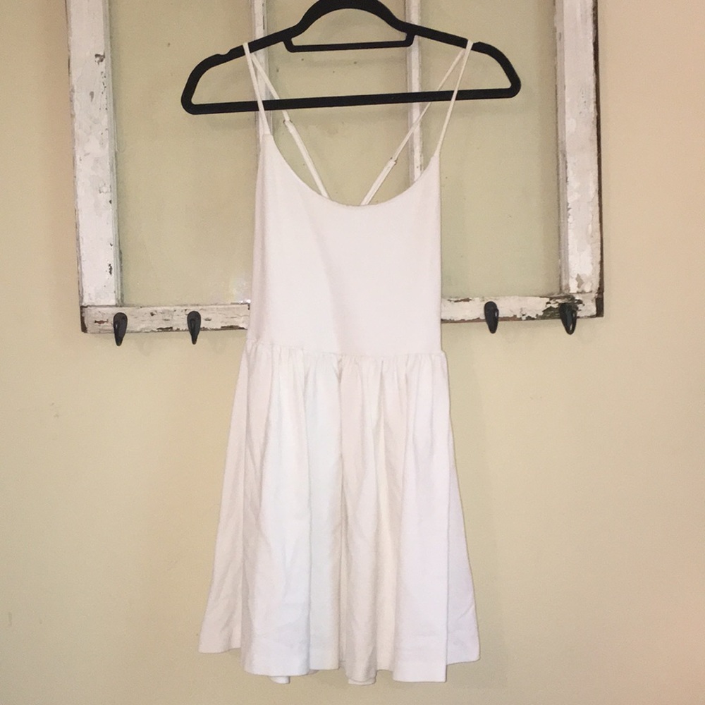 White strappy Dress!